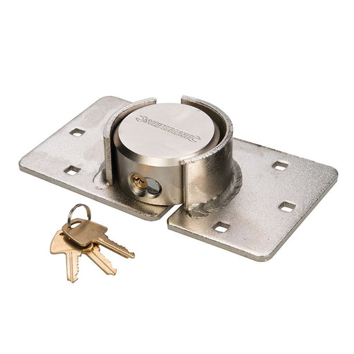 Silverline Heavy Duty Van Lock & Hasp 73mm Silverline - Dynamic Drive