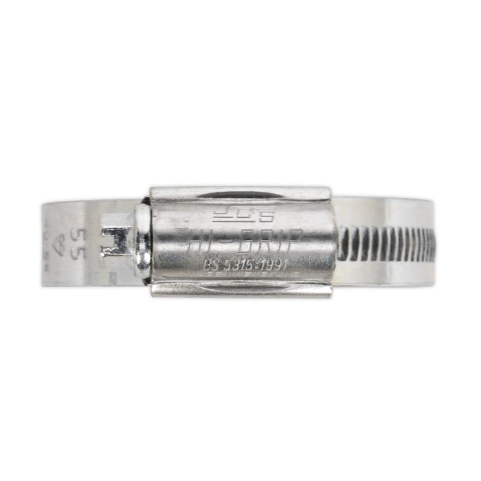 Sealey HI-GRIP Hose Clip Zinc Plated 13-20mm Pack of 30 HCJ00 Sealey  - Dynamic Drive