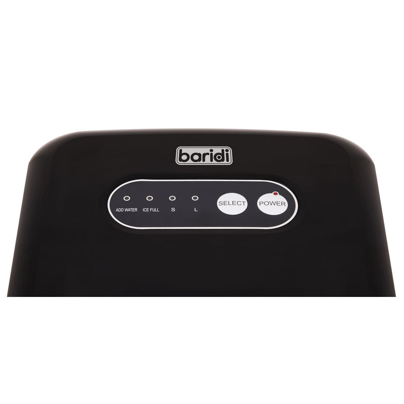 Baridi Ice Cube Maker with LED Display & 10 Minute Freeze Baridi  - Dynamic Drive
