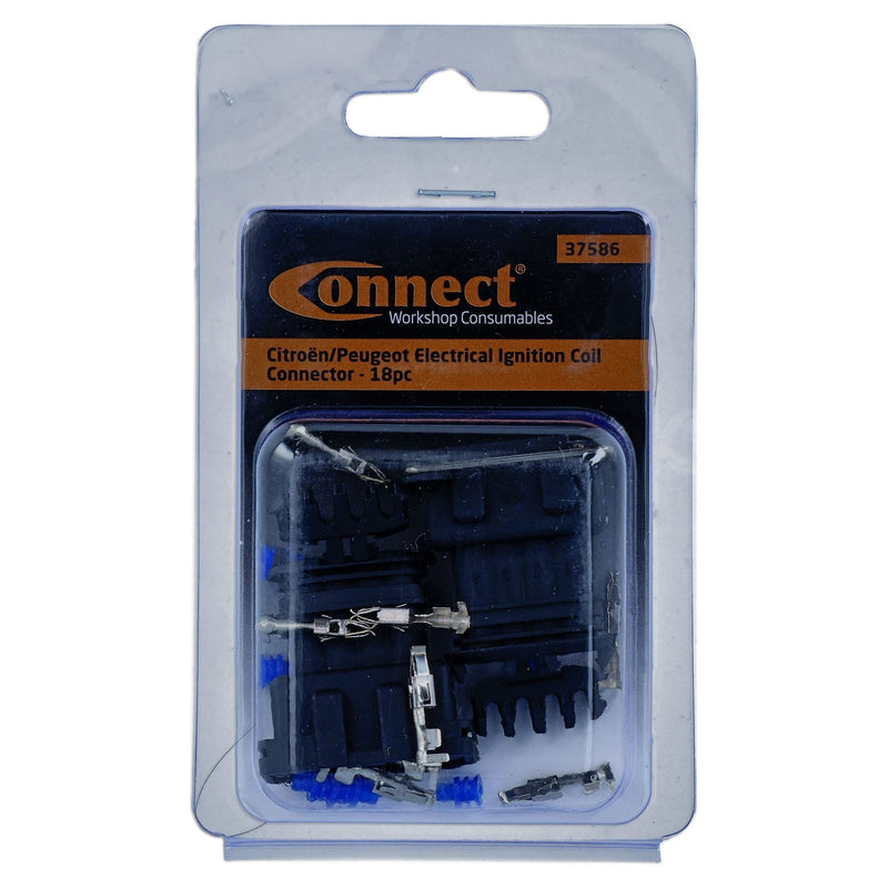 Tool Connection for Peugeot Electrical Ignition Coil Connector 18pc 37586 Connect - Dynamic Drive