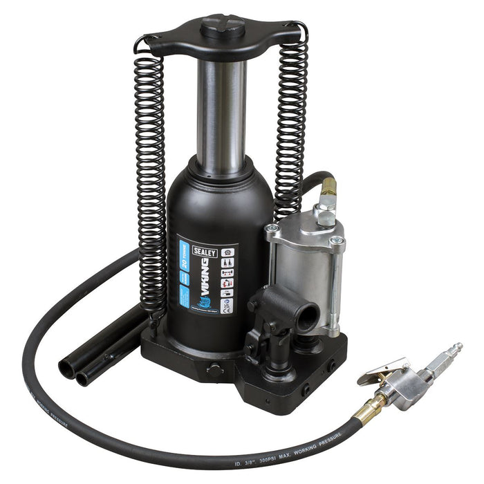 Viking Viking Manual/Air Hydraulic Bottle Jack 20 Tonne AM20S Viking - Dynamic Drive