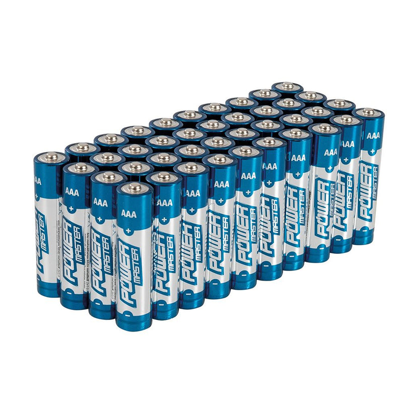 PowerMaster AAA Super Alkaline Battery LR03 40pk 40pk 867060 PowerMaster  - Dynamic Drive