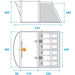 Olympus Air Tent 6 Person Man Inflatable Tent Inc Pump And Carry Bag Olympus  - Dynamic Drive