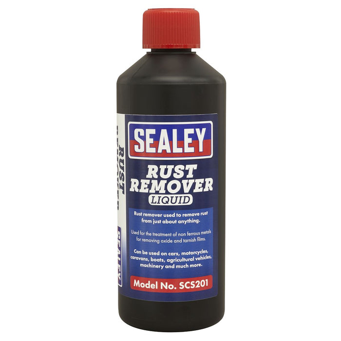 Sealey Rust Remover Liquid 500ml Garage Workshop Car Caravan Sealey  - Dynamic Drive