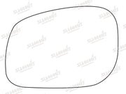 Summit Stick-On Standard Mirror Glass fits Land Rover Freelander 98 on LHS Summit - Dynamic Drive