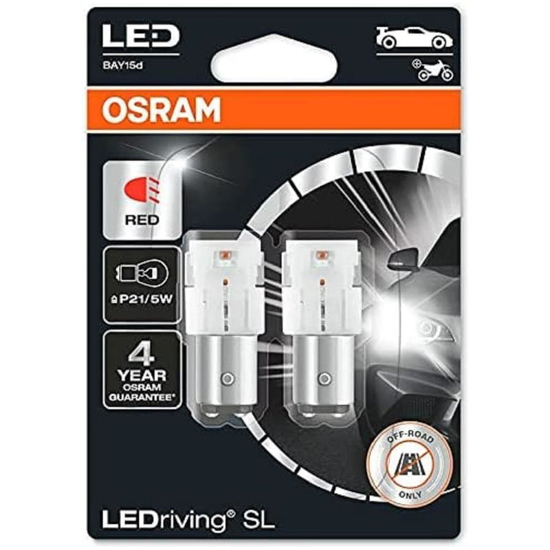 OSRAM LEDriving® SL, P21/5W, Red, LED signal lamps, Off-road only, non ECE Osram - Dynamic Drive
