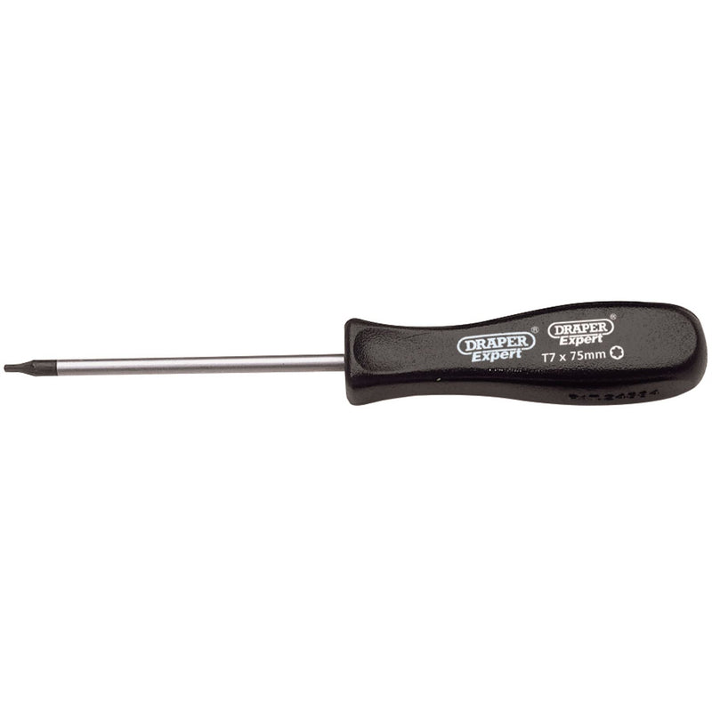 Draper TX-STAR Mechanic's Screwdriver, T7 x 75mm 19550 Draper - Dynamic Drive