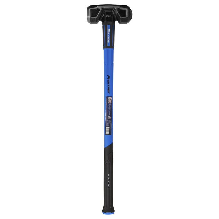 Sealey Sledge Hammer with Fibreglass Shaft 10lb SLHG10 Sealey - Dynamic Drive