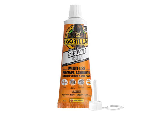 Gorilla Glue Gorilla All Condition Sealant Clear Tube 80ml Gorilla Glue - Dynamic Drive