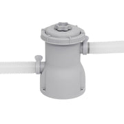 Dellonda Steel Frame Round Swimming Pool & Filter Pump 12ft - Blue DL20 Dellonda - Dynamic Drive