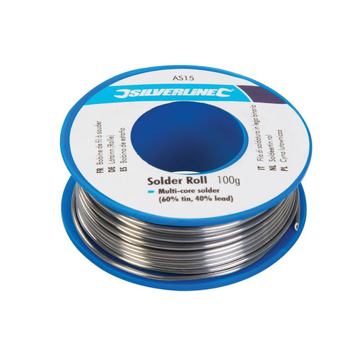 Silverline Solder Roll 100g Silverline - Dynamic Drive