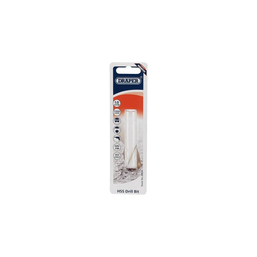 Draper HSS Titanium Drill Bit, 3.5mm 38830 Draper - Dynamic Drive