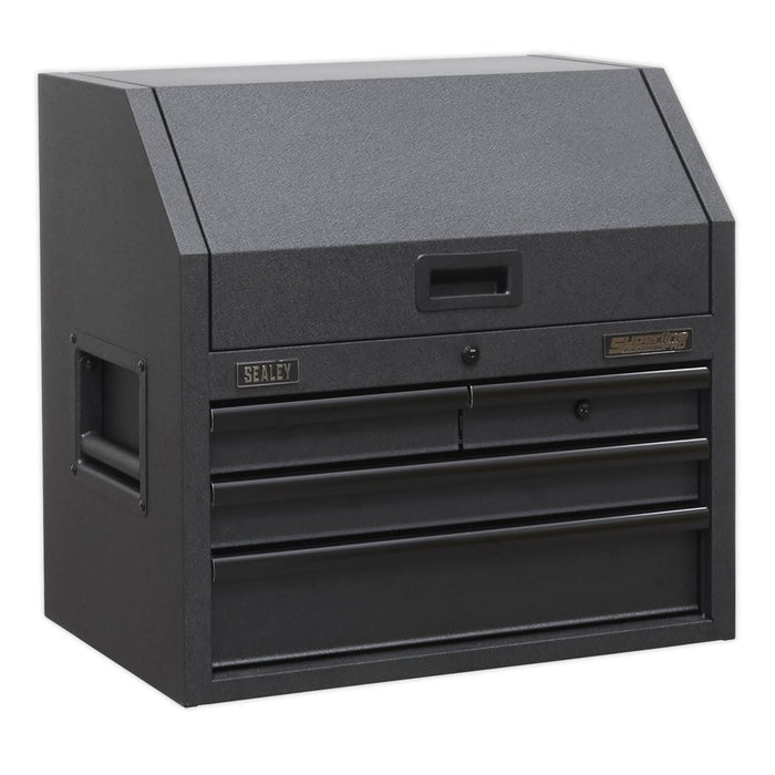 Sealey Topchest 4 Drawer 660mm with Soft Close Drawers & Power Strip AP2704BE Sealey - Dynamic Drive