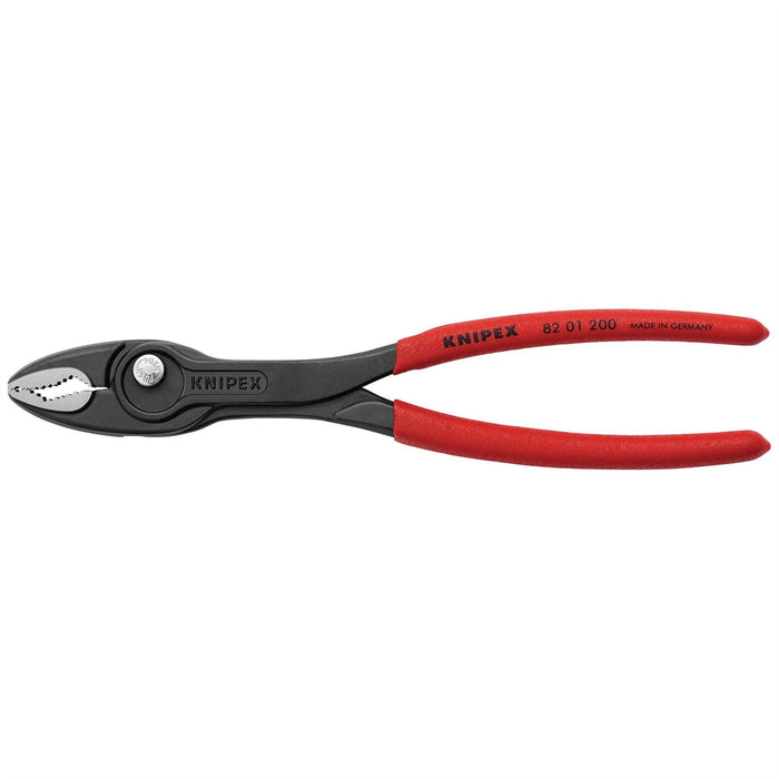Draper Knipex 82 01 200 SB TwinGrip Slip Joint Pliers, 200mm 03518 Draper - Dynamic Drive