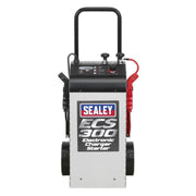 Sealey Electronic Charger Maintainer/Starter 45/300A 12/24V ECS300 Sealey - Dynamic Drive
