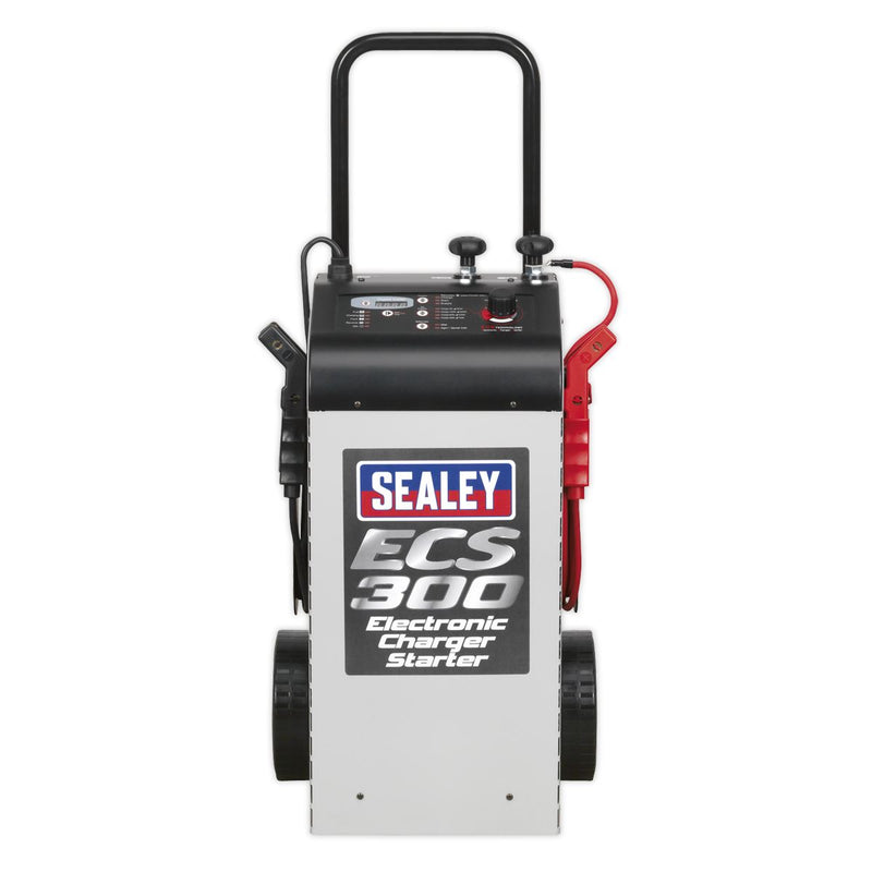 Sealey Electronic Charger Maintainer/Starter 45/300A 12/24V ECS300 Sealey - Dynamic Drive
