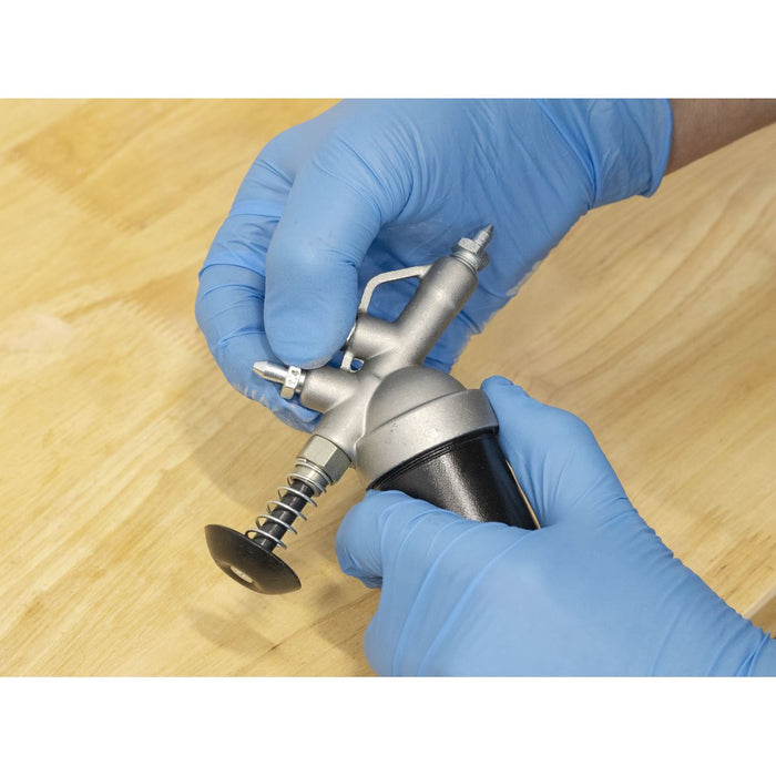 Sealey Mini Grease Gun Push Type AK55 Sealey - Dynamic Drive