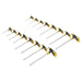 Siegen 16pc T-Handle Trx Star Security & Ball End Hex Key Set Short Long Shafts Siegen  - Dynamic Drive