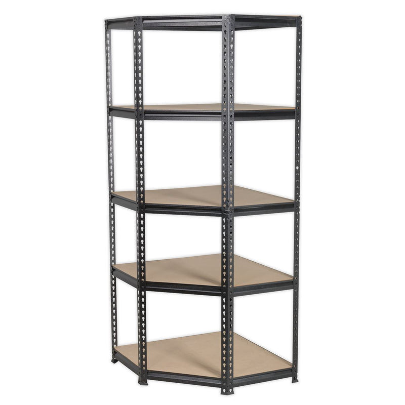 Sealey Corner Racking Unit 5 Level 150kg Capacity Per Level AP7150C Sealey - Dynamic Drive