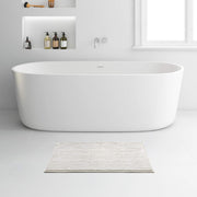 Bath Mat 80 X 50Cm White 632501 Rayen - Dynamic Drive