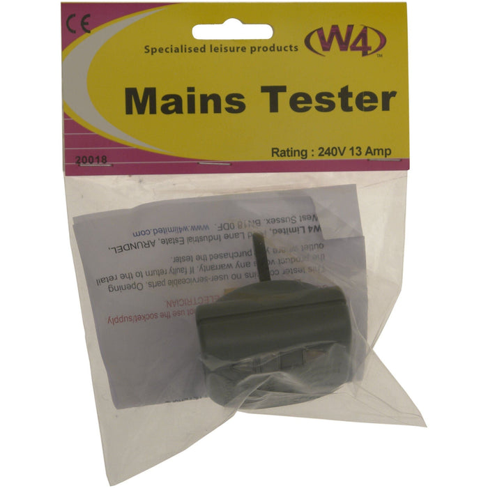 W4 Mains tester 20018 W4 - Dynamic Drive
