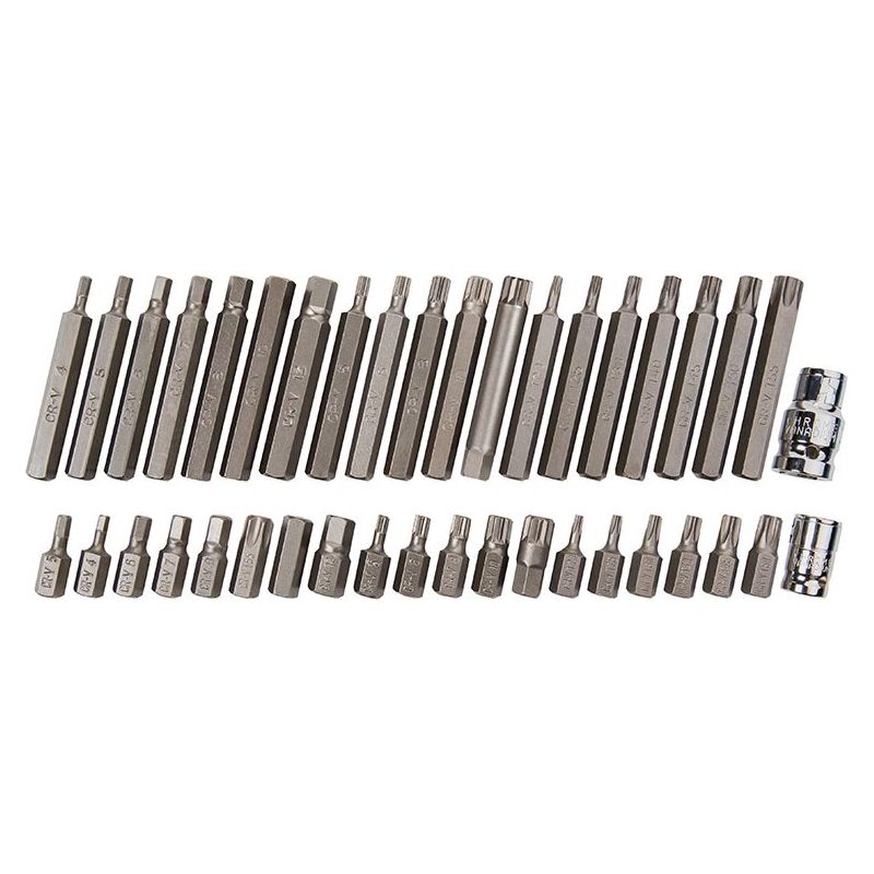 Bluespot Tools Mixed Hex Spline & TORX Bit Set, 40 Piece BlueSpot Tools - Dynamic Drive