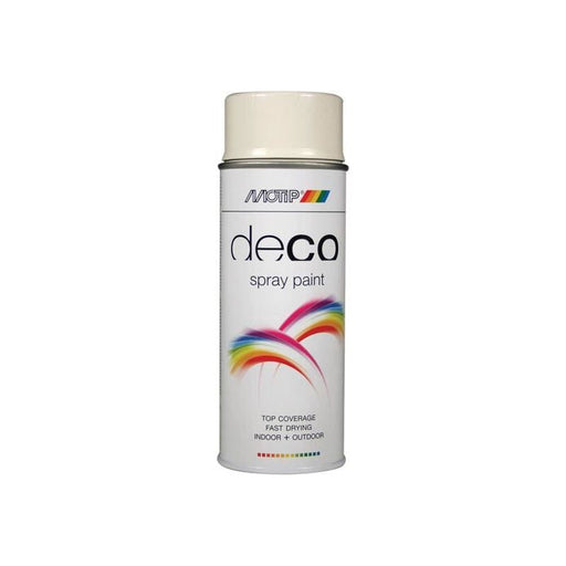 Motip® Deco Spray Paint High Gloss RAL 9002 Grey White 400ml MOTIP® - Dynamic Drive