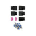 Connect for VW Electrical Male Connector 2.8mm 4 Pin Kit 45pc 37382 Tool Connection - Dynamic Drive