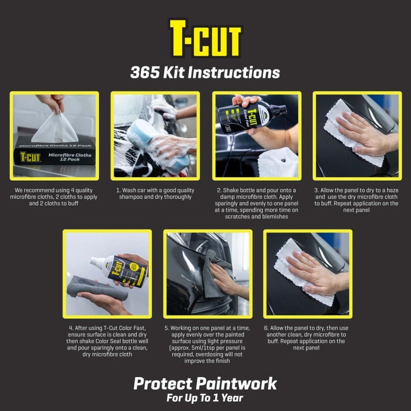 T-Cut TBK365 365 Ultimate Black Kit TBK365 T-Cut  - Dynamic Drive