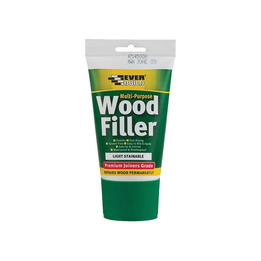 Everbuild Sika Multipurpose Premium Joiners Grade Wood Filler Light Stainable 100ml Everbuild Sika - Dynamic Drive