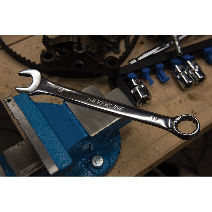 Silverline Combination Spanner 19mm LS19 Silverline  - Dynamic Drive