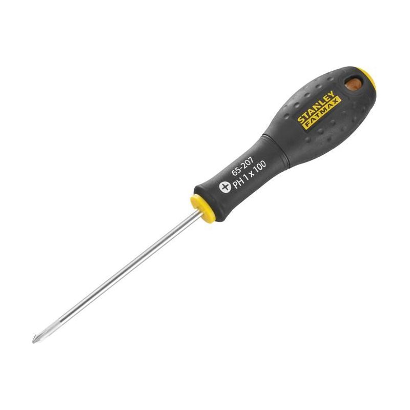 Stanley® Hand Tools FatMax® Screwdriver Phillips Tip PH1 x 100mm STANLEY® Hand Tools - Dynamic Drive