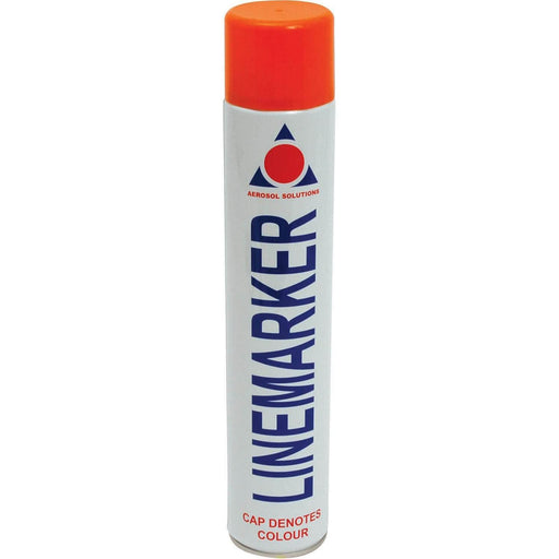 Aerosol Solutions Line Marking Paint - Orange - 750ml Aerosol Solutions  - Dynamic Drive