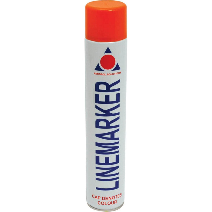 Aerosol Solutions Line Marking Paint - Orange - 750ml Aerosol Solutions  - Dynamic Drive