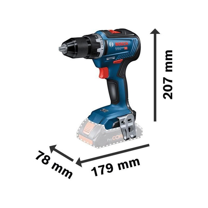 Bosch GSR 18V-55 Professional Drill Driver 18V Bare Unit Bosch - Dynamic Drive