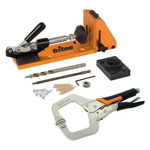 Triton Clamping Pocket-Hole Jig 8pce TW8CPHJ Triton - Dynamic Drive