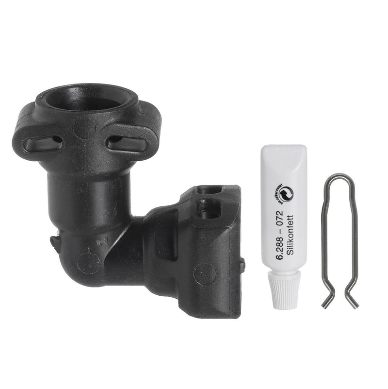 Genuine Karcher 4.064-047.0 K2 K3 Pressure Washer Elbow Outlet Pipe with Clamp Karcher - Dynamic Drive