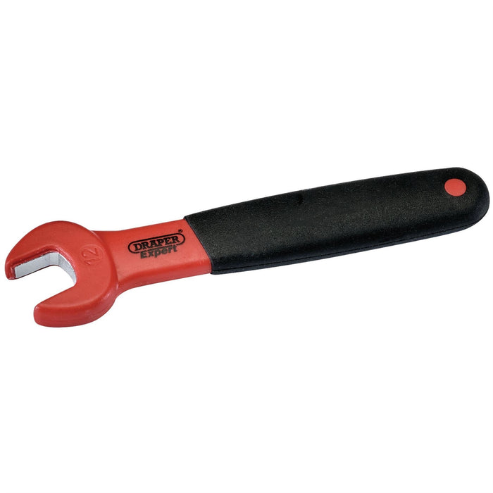 Draper VDE Approved Fully Insulated Open End Spanner, 12mm 99470 Draper - Dynamic Drive