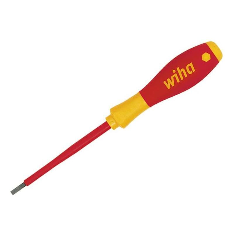 Wiha SoftFinish® electric slimFix Screwdriver Slotted 4.0 x 100mm Wiha - Dynamic Drive