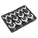 Seigen by Sealey Crow's Foot Open End Spanner Set 14pc 1/2"Sq Drive Metric Sealey  - Dynamic Drive