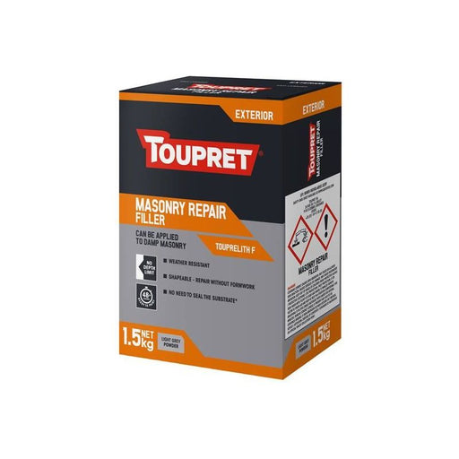 Toupret Exterior Masonry Repair Filler 1.5kg Toupret - Dynamic Drive