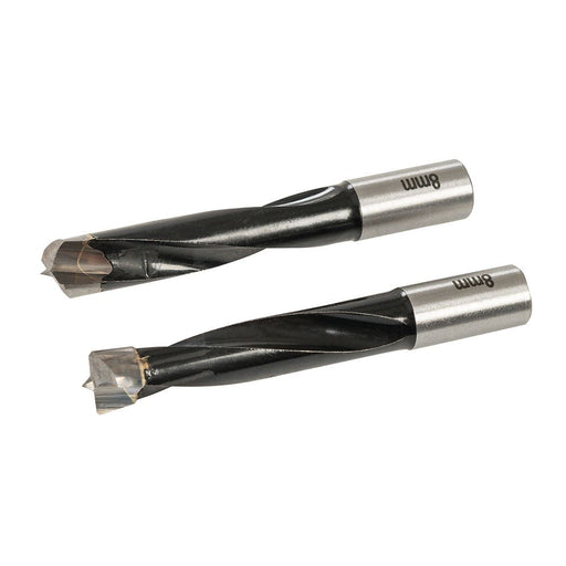 Triton Dowel Jointer Bits 8mm 2pk TDJDB8 Triton - Dynamic Drive