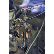 Sealey Crow's Foot Wrench Set 10pc Flare Nut 3/8"Sq Drive Metric S0845 Sealey - Dynamic Drive