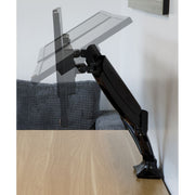 Dellonda Adjustbale Double Monitor Arm with 360 Rotation - Black DH25 Dellonda - Dynamic Drive