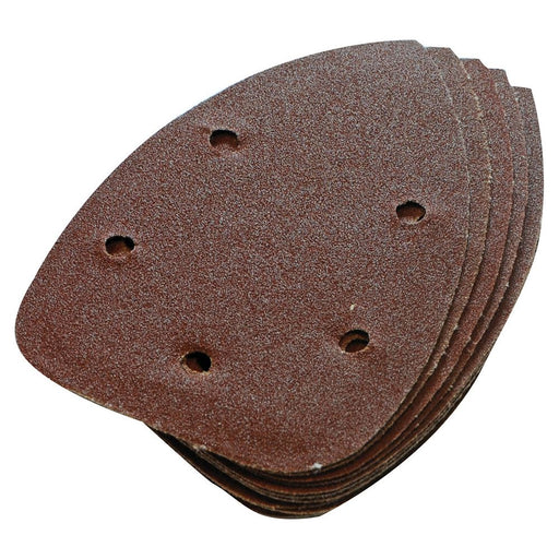 Silverline Hook & Loop Detail Sander Sheets 140mm 10pk 60 Grit Silverline - Dynamic Drive