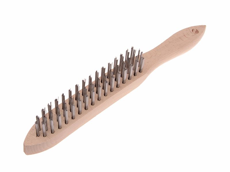 Faithfull 680/3 Heavy-Duty Scratch Brush - 3 Row Faithfull - Dynamic Drive