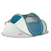Coleman Festival Tent Galiano 4 Person Fast Pitch Blue Camping Festival Fishing Coleman - Dynamic Drive