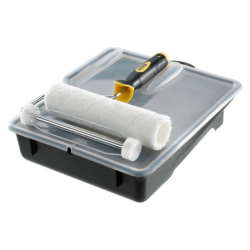 Stanley® Hand Tools Microfibre Roller Set 230 x 38mm (9 x 1.1/2in) STANLEY® Hand Tools - Dynamic Drive