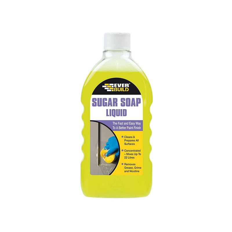 Everbuild Sika Sugar Soap Liquid Concentrate 500ml Everbuild Sika - Dynamic Drive