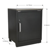 Sealey Modular Floor Cabinet 1 Door 775mm Heavy-Duty APMS01 Sealey - Dynamic Drive